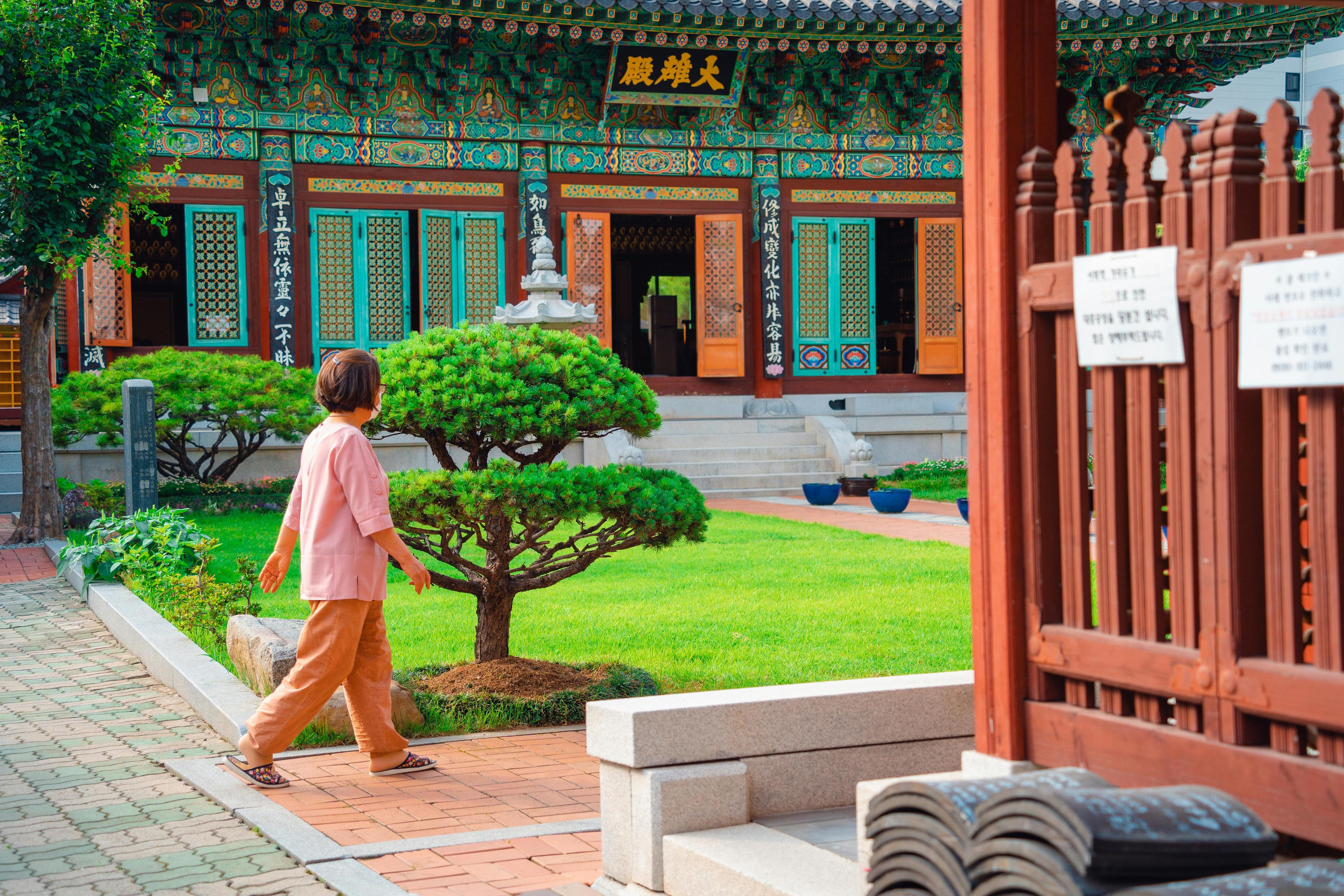 Korean temple stay