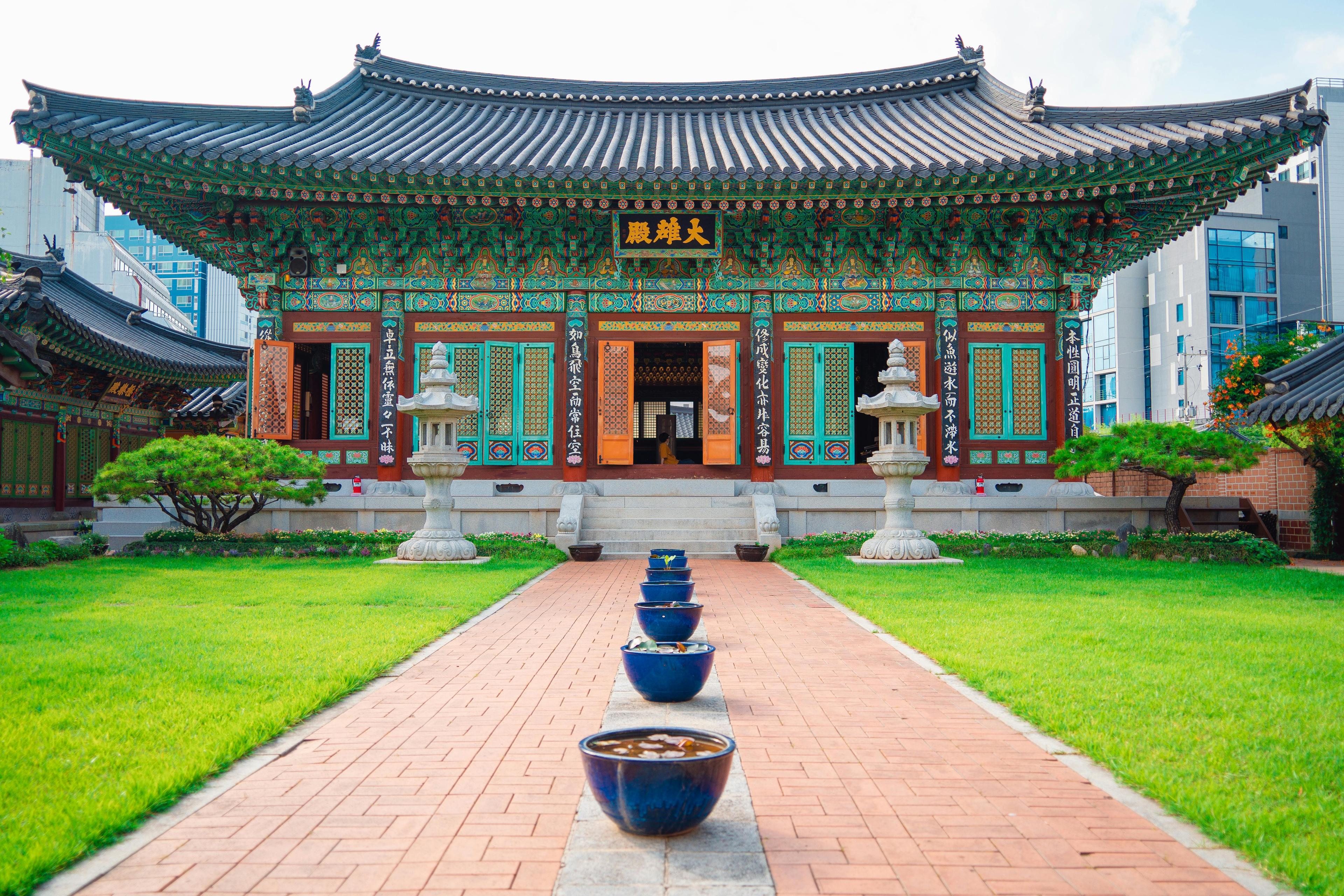 Korean buddhist temple