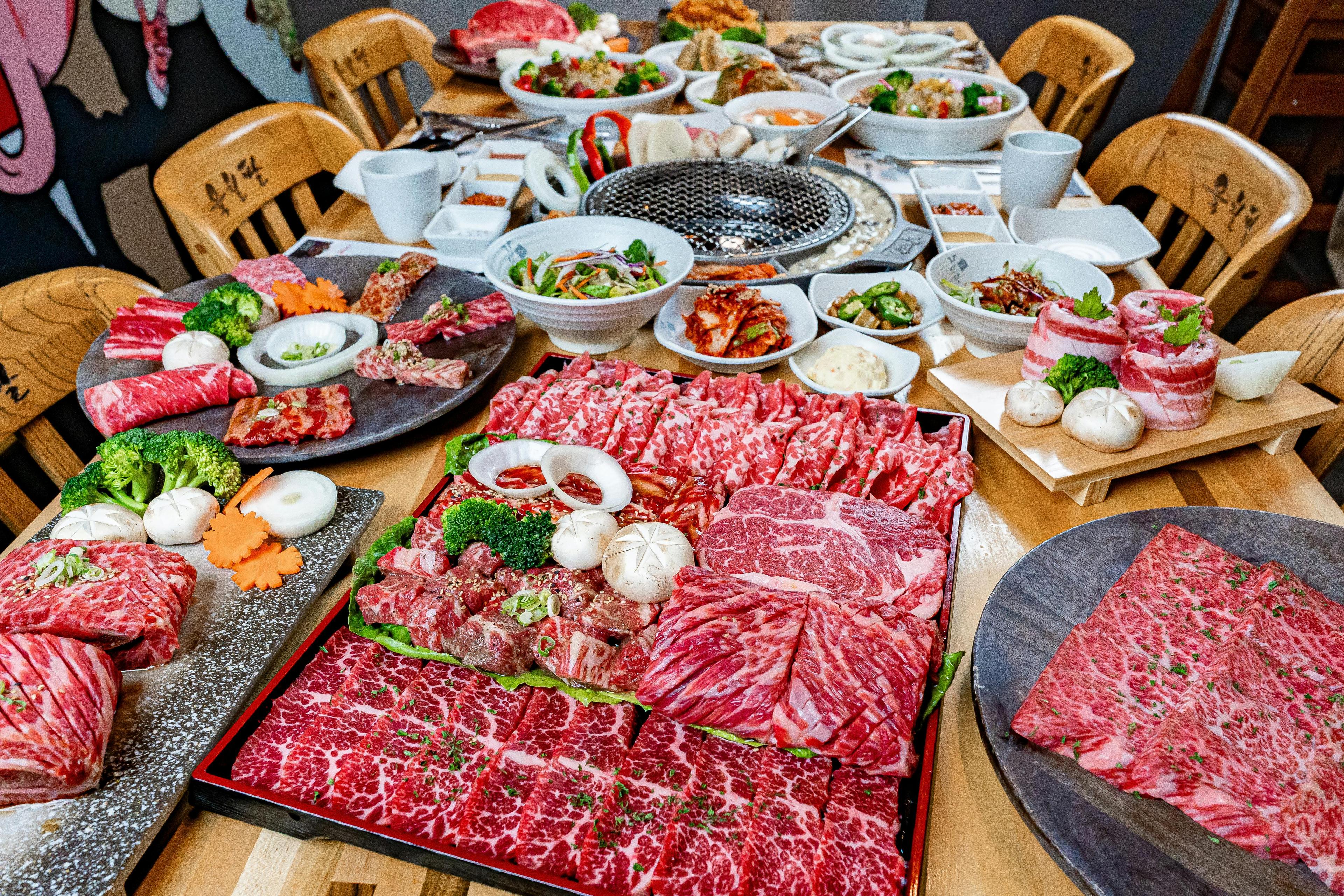 korean bbq menu