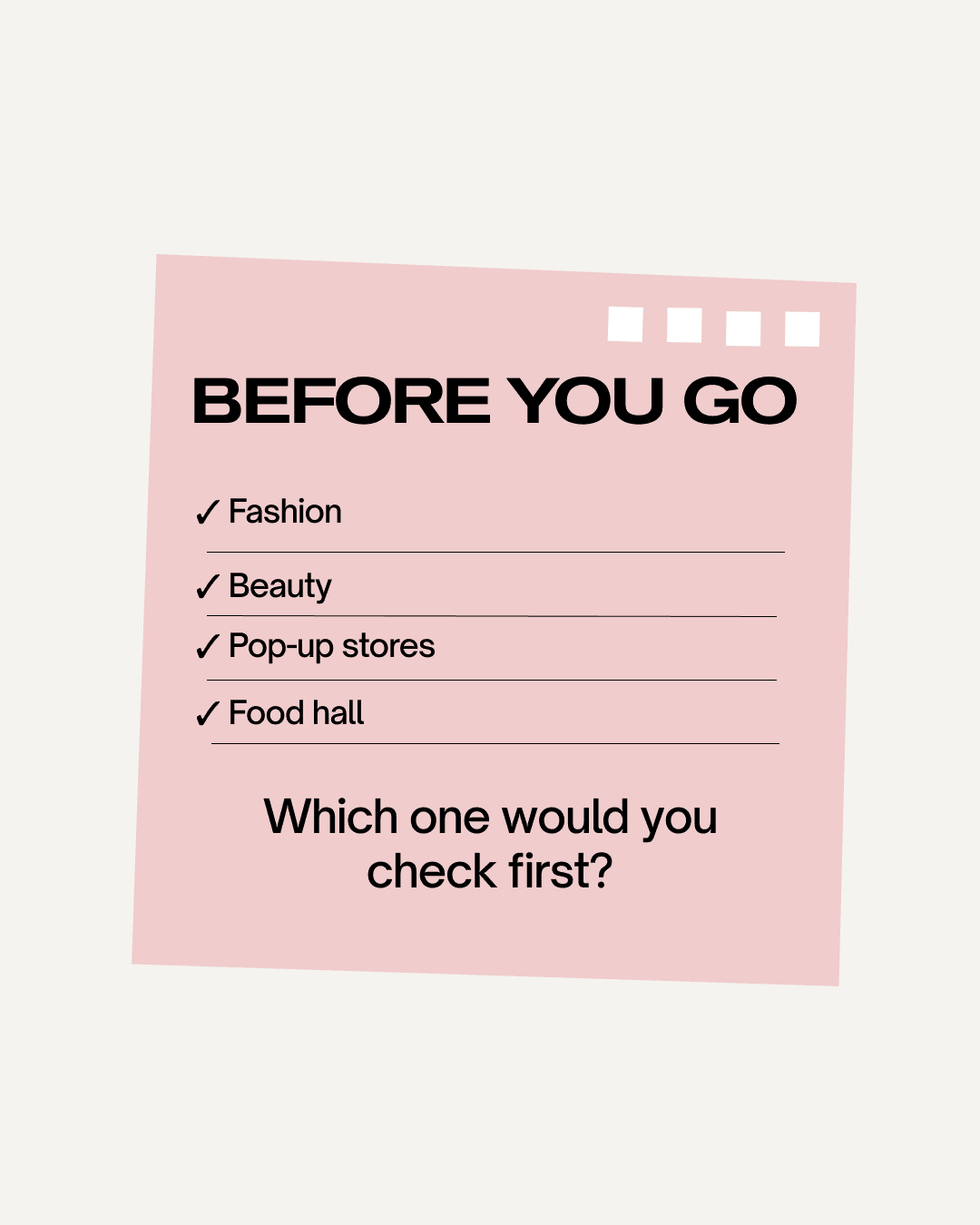 checklist